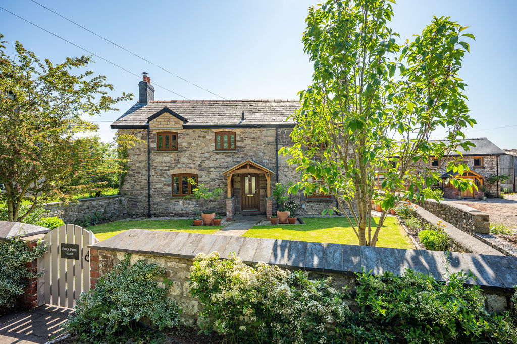 Front Elevation and Garden- click for photo gallery